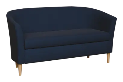 CHARLOTTE 2, dvojkřeslo, látka tmavě modrá